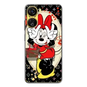 Чехол Disney Mouse ZTE Nubia Neo 5G (PREMIUMPrint) (Минни peace)