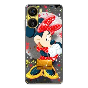 Чехол Disney Mouse ZTE Nubia Neo 5G (PREMIUMPrint) (Minni с бантиком)