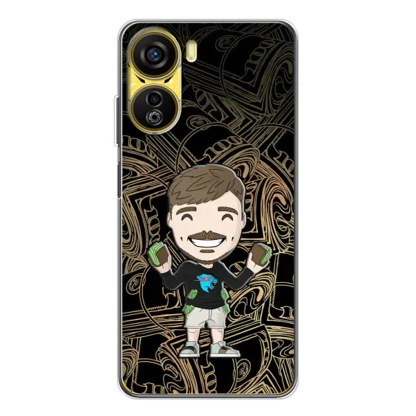 Чехол с принтом «Mister Beast» для ZTE Nubia Neo 5G
