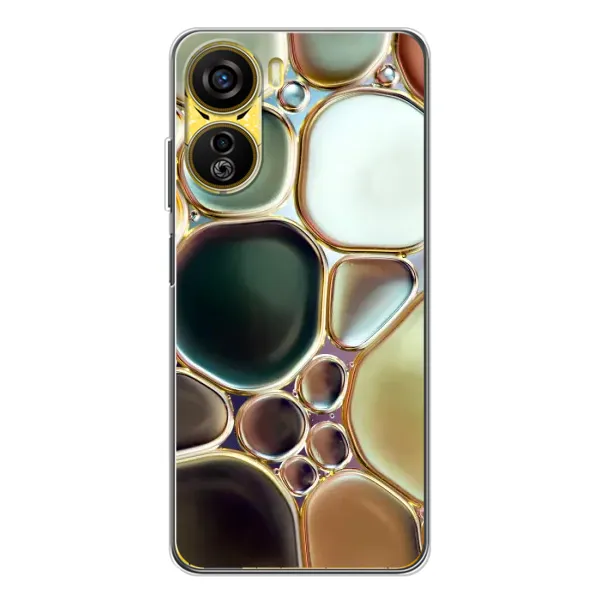 Чехол с принтом «Радужный Мрамор» для ZTE Nubia Neo 5G