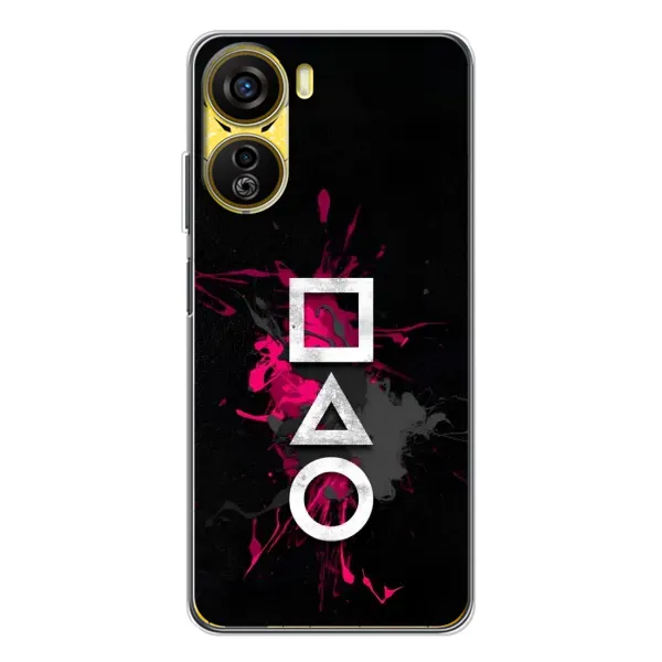 Чехол с принтом «Символы Игра кальмара» для ZTE Nubia Neo 5G