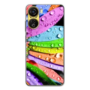 Чехлы (ART) Цветы на ZTE Nubia Neo 5G (VPrint) (Семицветик)