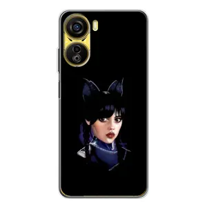 Чохли Венсдей на ZTE Nubia Neo 5G Уенсдей (AlphaPrint) (серйозна Венздей)