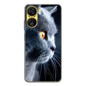 Чехлы с Котиками для ZTE Nubia Neo 5G (VPrint) (Серый Кот)