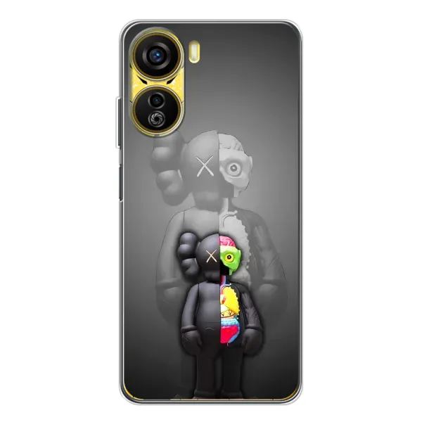 Чехол с принтом «Тело Bearbrick» для ZTE Nubia Neo 5G