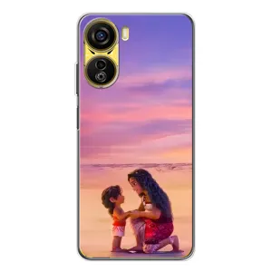 Чехол с мультфильмом Моана ZTE Nubia Neo 5G (Маленькая Ваяна)