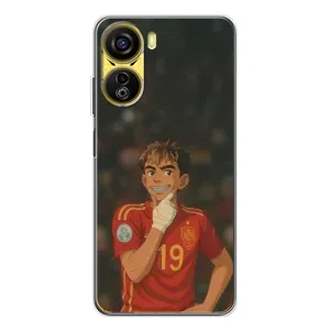 Чехол с футболистом Ламин Ямаль ZTE Nubia Neo 5G (Ямаль аниме)