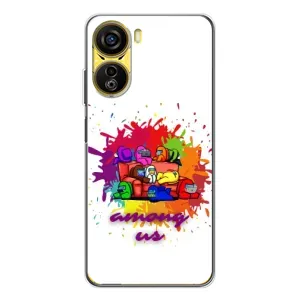 Чохли Амонг Ас для ZTE Nubia Neo 5G (AlphaPrint) (Яскравий АмонгАс)