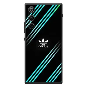 Чохли Адидас для ZTE Nubia RedMagic 10 Air (AlphaPrint) (Адідас з полосами)
