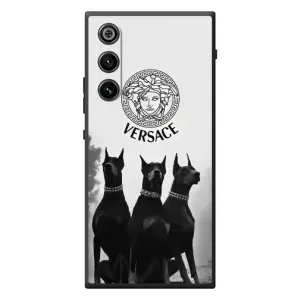 Чехлы VERSACE для 最新 努比亚 红魔 10 Air (PREMIUMPrint) (Доберман Версаче)