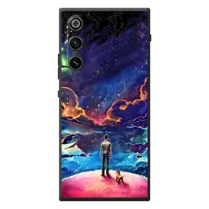 Космические Чехлы для 最新 努比亚 红魔 10 Air (VPrint) (Галактический вид)