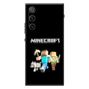 Чехол Майнкрафт на ZTE Nubia RedMagic 10 Air (AlphaPrint) Minecraft (герои Minecraft)
