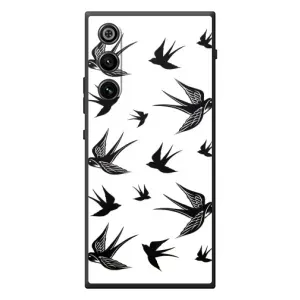Чохол з пташками на ZTE Nubia RedMagic 10 Air (VPrint) (Ластівки)