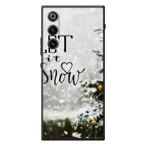 Новогодние, Праздничные Чехлы для ZTE Nubia RedMagic 10 Air - 2024 год (Let it snow)