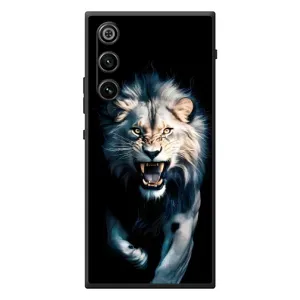 Чохол з картинкою 'Хижаки' для ZTE Nubia RedMagic 10 Air (Лев у темряві)