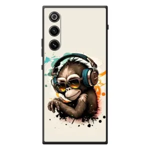 Чохол з Мавпами ZTE Nubia RedMagic 10 Air - (AlphaPrint) (Макака в навушниках)
