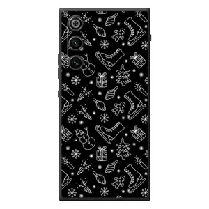 Новогодние, Праздничные Чехлы для ZTE Nubia RedMagic 10 Air - 2024 год (Новогодний фон)