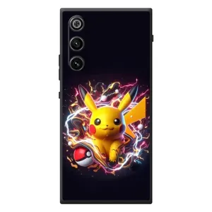 Чехол с Пикачу на ZTE Nubia RedMagic 10 Air (Пикачу с мячом)