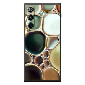 Мраморный чехол на ZTE Nubia RedMagic 10 Air (VPrint) (Радужный Мрамор)