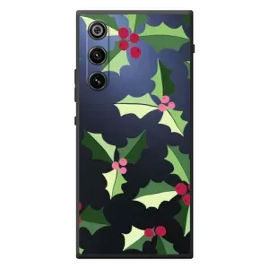 Зимні Чохли для <td>ZTE Нyбіа РедМаgік 10 Air </td> - прозорий фон (Різдвяний фон)