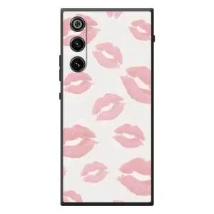 Чехол с розовым рисунком для ZTE Nubia RedMagic 10 Air (Розовые губы)