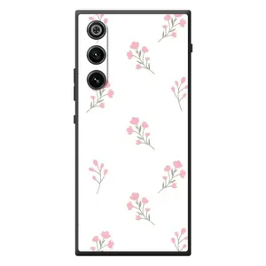 Чехол с розовым рисунком для ZTE Nubia RedMagic 10 Air (Розовые цветы)