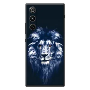 Чохол з картинкою ЛЕВ для ZTE Nubia RedMagic 10 Air (VPrint) (Синій Лев)