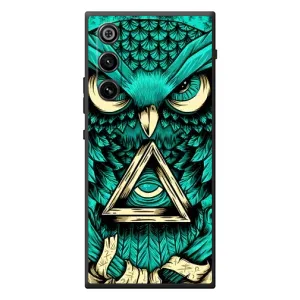 Чохол з пташками на ZTE Nubia RedMagic 10 Air (VPrint) (Сова з оком)