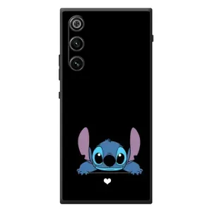 Чехол с принтом Стич на ZTE Nubia RedMagic 10 Air (Стич на черном)