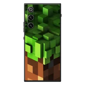 Чехол Майнкрафт на ZTE Nubia RedMagic 10 Air (AlphaPrint) Minecraft (текстура Майнкрафт)