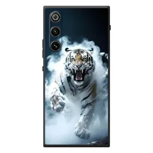 Чохол з картинкою 'Хижаки' для ZTE Nubia RedMagic 10 Air (Білий тигр у диму)