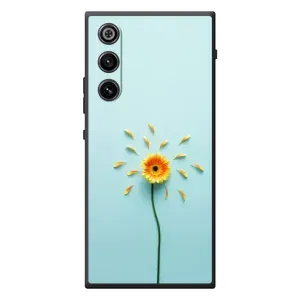 Чохли з квітами для ZTE Nubia RedMagic 10 Air (VPrint) (Жовта квітка)