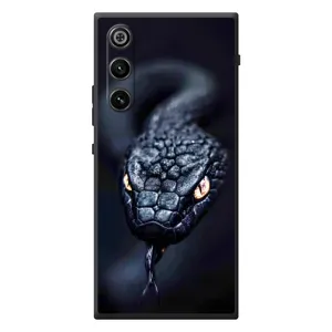 Чохол з картинкою 'Хижаки' для ZTE Nubia RedMagic 10 Air (Чорна змія)