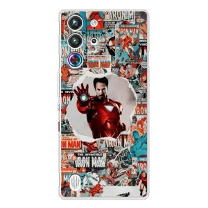 Чохли з героями Марвел ZTE Nubia RedMagic 10 Pro (VPrint) (Айронмен)