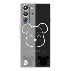 Чохли для ZTE Nubia RedMagic 10 Pro - Bearbrick Louis Vuitton (PREMIUMPrint) (БеарБрік очі)