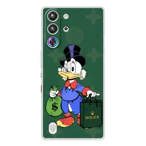 Чехли для ZTE Nubia RedMagic 10 Pro - Скрудж МакДак Louis Vuitton (PREMIUMPrint) (Богата Утка)