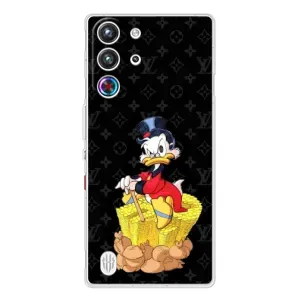 Чехли для ZTE Nubia RedMagic 10 Pro - Скрудж МакДак Louis Vuitton (PREMIUMPrint) (Богатство Макдака)
