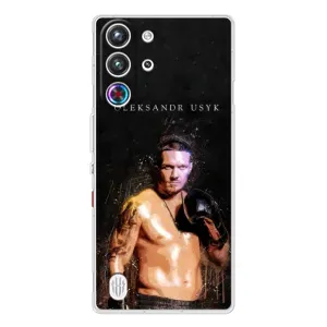 Чохол з картинкою Олександр Усик для ZTE Nubia RedMagic 10 Pro (Боксер Олександр Усик)