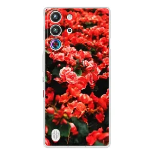Чохли з квітами для ZTE Nubia RedMagic 10 Pro (VPrint) (Квіти червоні)