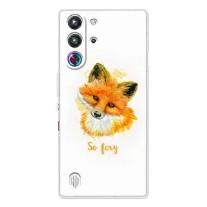 Чохли з картинкою Лисичка для ZTE Nubia RedMagic 10 Pro (VPrint) (Дівчинка Лиса)