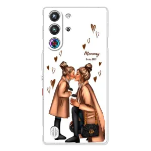 Чохол з друком для ZTE Nubia RedMagic 10 Pro - (Мама з дитинкою) (AlphaPrint) (Донька і мама)