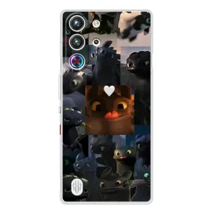 Чохол як приборкати дракона на ZTE Nubia RedMagic 10 Pro (Дракон колаж)