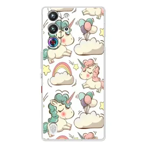 Чохол для ZTE Нyбiя РedМаgіc 10 Про - (Єдинорожки - Новинки) (AlphaPrint) (Єдиноріжки)