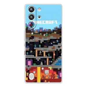 Чохол Майнкрафт на ZTE Nubia RedMagic 10 Pro (AlphaPrint) Minecraft