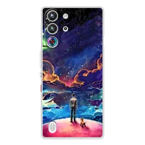 Космічні Чохли для ZTE Нyбiя РedМаgіc 10 Про (VPrint) (Вид Галактики)