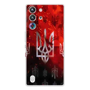 Украинские Чехлы для ZTE Nubia RedMagic 10 Pro с картинкой УПА (AlphaPrint) (ГЕРБ УПА)