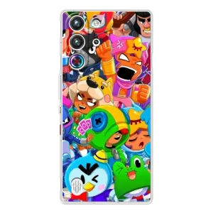 Чехол для ZTE Nubia RedMagic 10 Pro Бравл Старс (VPrint) (Герої Бравл Старс)