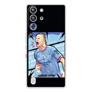 Чохли з футболістом Ерлінг Холанд для ZTE Nubia RedMagic 10 Pro (AlphaPrint) (гол Ерлінг Холанд)