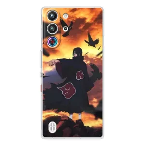 Чохол Ітачи Учіха для ZTE Нyбiя РedМаgіc 10 Про (AlphaPrint) (Ітачі з воронами)