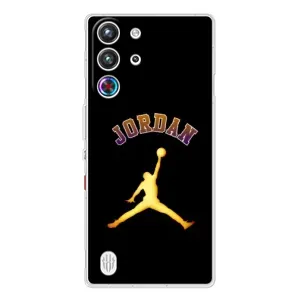 Чохли для ZTE Nubia RedMagic 10 Pro - з картинкою JORDAN (AlphaPrint) (Jordan Gold)